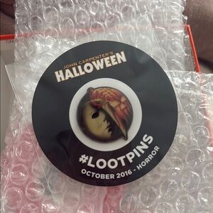 New Loot Crate Halloween Octopus 2016 Pin Horror Box